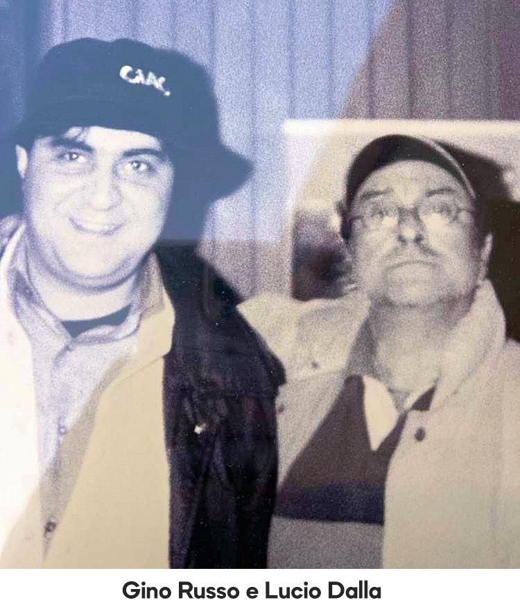 Gino Russo e Lucio Dalla